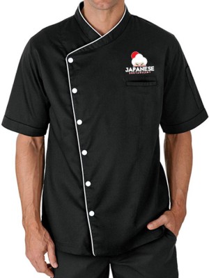 Executive Workwear Chef Coat – Black