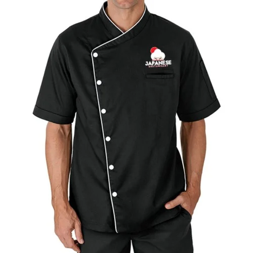 Executive Workwear Chef Coat – Black