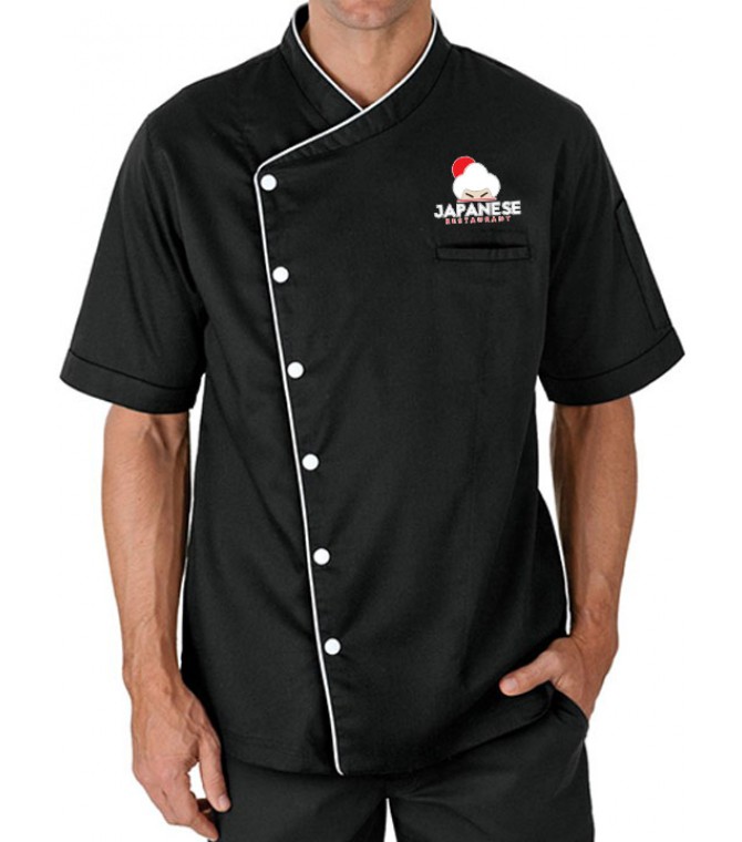 Designer Short Sleeve Chef Coat