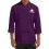 Traditional 3/4 Length Sleeve Chef Coat Purple