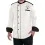 Dual Tone Executive Chef Coat Blue