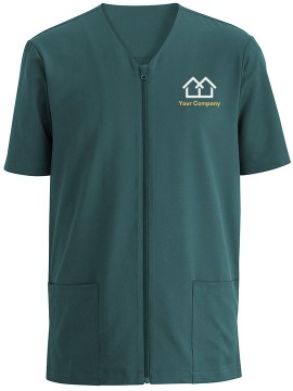 Designer Zip Front Housekeeping Shirt