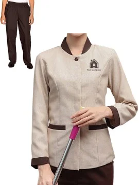Smart Housekeeping Uniform Two Piece Set