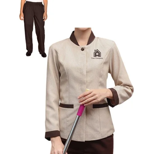Smart Housekeeping Uniform Two Piece Set