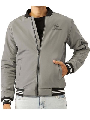 Classic Zipper Bomber Jacket Classic Zipper Bomber Jacket