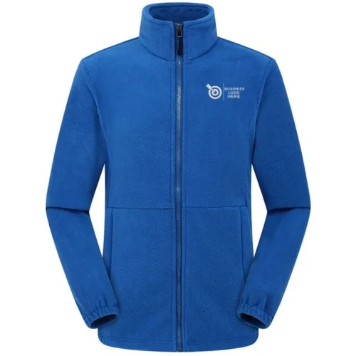Polor Collar Designer Fleece Jacket