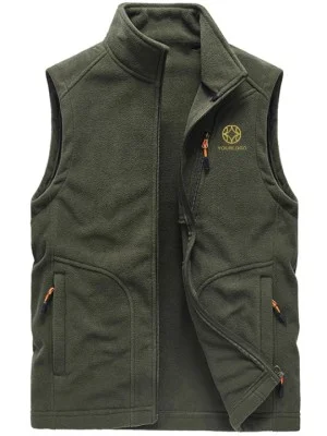 Sleeveless Fleece Jacket