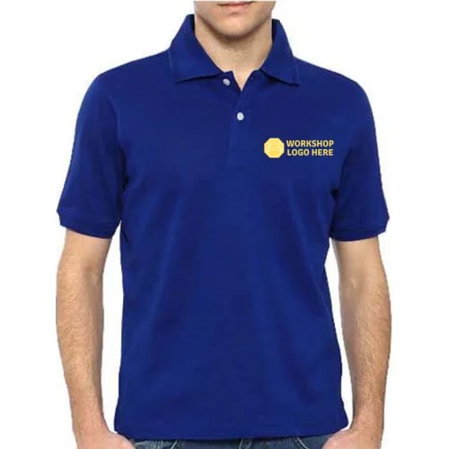 Customized Blended Polo Mechanic T-Shirts