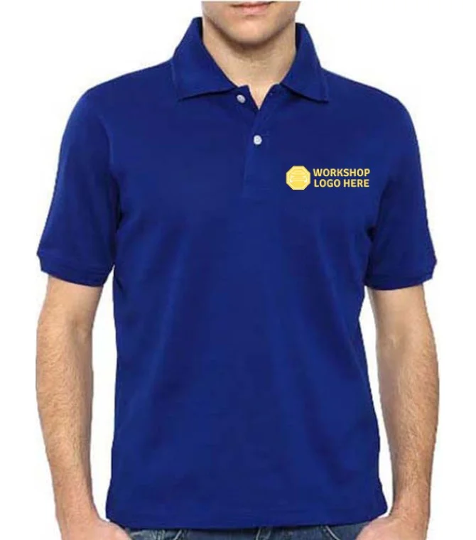 Customized Blended Polo Mechanic T-Shirts Customized Blended Polo Mechanic T-Shirts