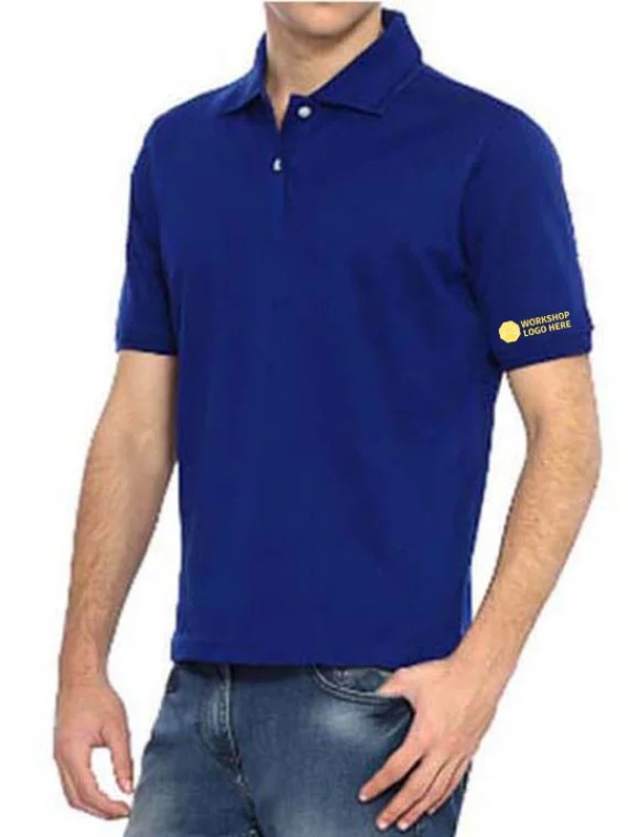 Customized Blended Polo Mechanic T-Shirts Customized Blended Polo Mechanic T-Shirts