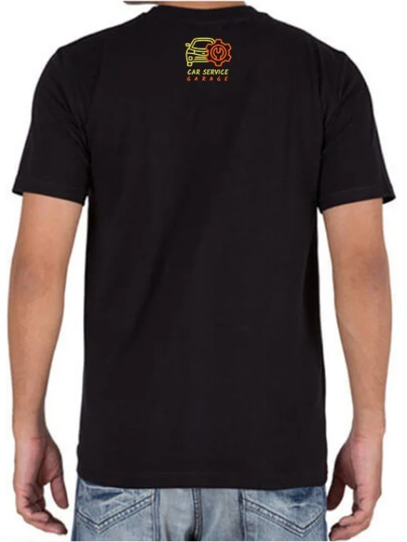 Customized Cotton Crew Neck Mechanic T-Shirts