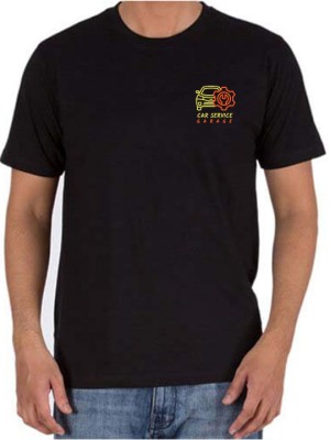 Customized Cotton Crew Neck Mechanic T-Shirts