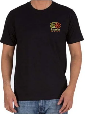 Customized Cotton Crew Neck Mechanic T-Shirts