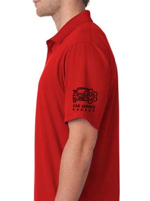 Mechanic Dri Fit Polo T-Shirts Customized