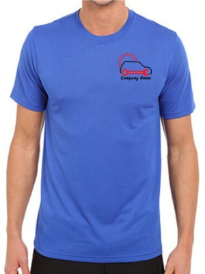 Mechanic Dri Fit round neck t-shirts Customized