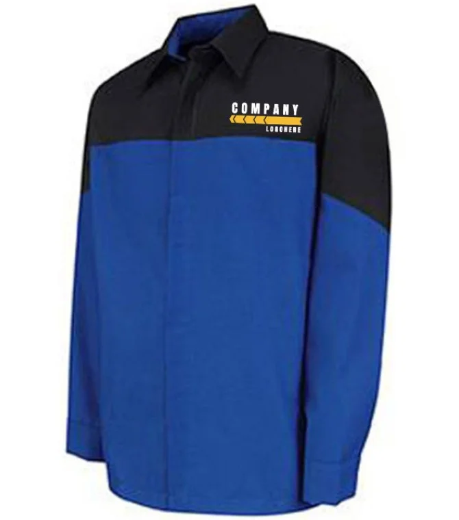 Automotive Mechanic Shirts Full Sleeve Black Blue Automotive Mechanic Shirts Full Sleeve Black Blue