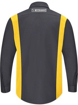 Automotive Mechanic Dual Color Full Sleeve Shirt Automotive Mechanic Dual Color Full Sleeve Shirt