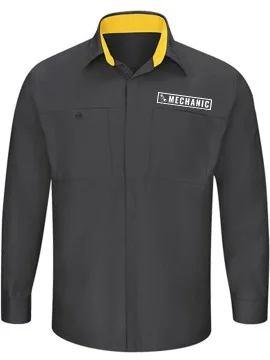 Automotive Mechanic Dual Color Full Sleeve Shirt