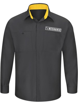Automotive Mechanic Dual Color Full Sleeve Shirt Automotive Mechanic Dual Color Full Sleeve Shirt