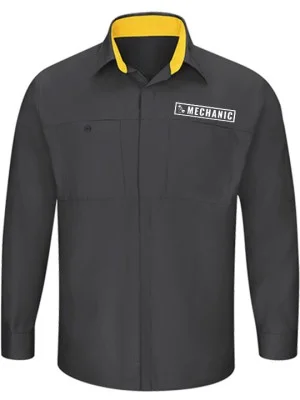 Automotive Mechanic Dual Color Full Sleeve Shirt