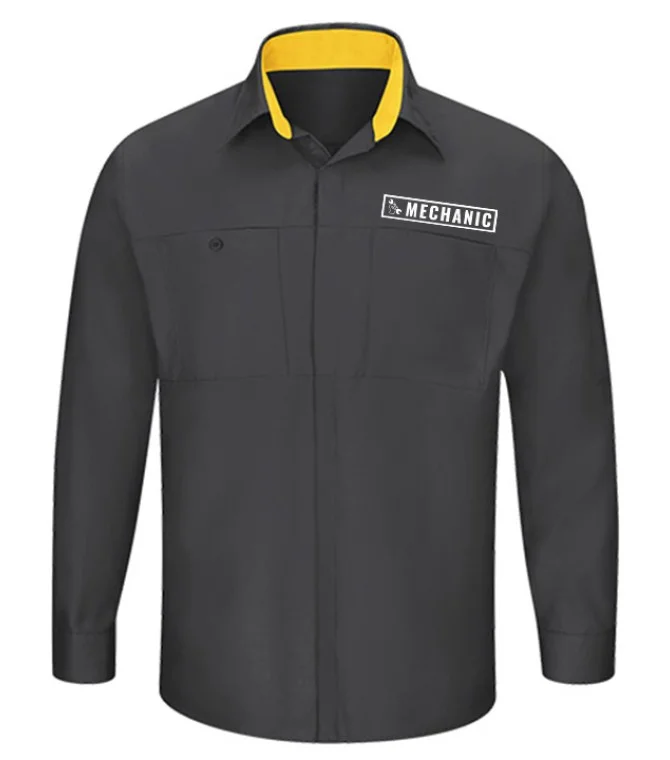 Automotive Mechanic Dual Color Full Sleeve Shirt