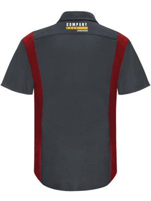 Automotive Mechanic Dual Color Half Sleeve Shirt