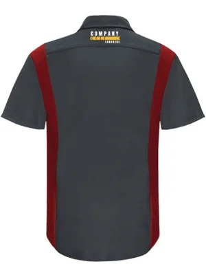 Automotive Mechanic Dual Color Half Sleeve Shirt