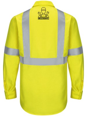 Automotive Mechanic Hi Visibility Class Two Shirt Automotive Mechanic Hi Visibility Class Two Shirt