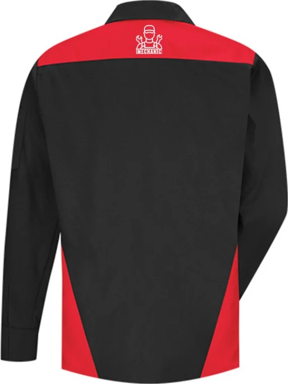 Automotive Mechanic Tri Color Full Sleeve Shirt