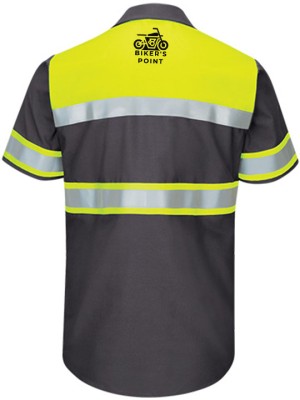 Class One Automotive Mechanic Hi Visibility Shirt Half Sleeve
