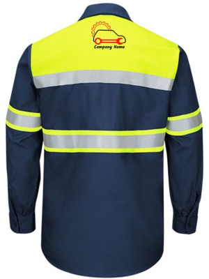 Class One Automotive Mechanic Hi Visibility Shirt Class One Automotive Mechanic Hi Visibility Shirt