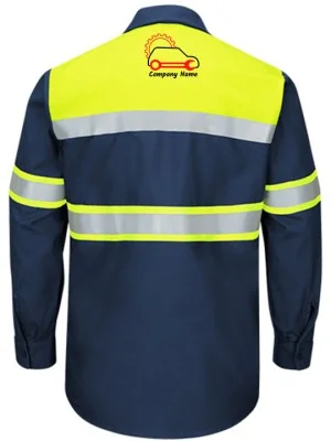 Class One Automotive Mechanic Hi Visibility Shirt