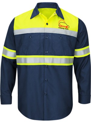 Class One Automotive Mechanic Hi Visibility Shirt Class One Automotive Mechanic Hi Visibility Shirt