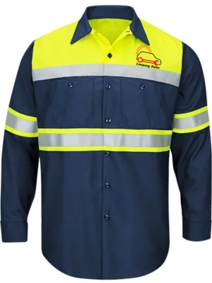 Class One Automotive Mechanic Hi Visibility Shirt