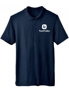 Economy Dri Cool Polo T-Shirts Logo Printed