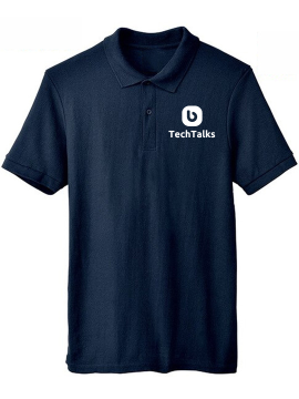 Economy Dri Cool Polo T-Shirts Logo Printed