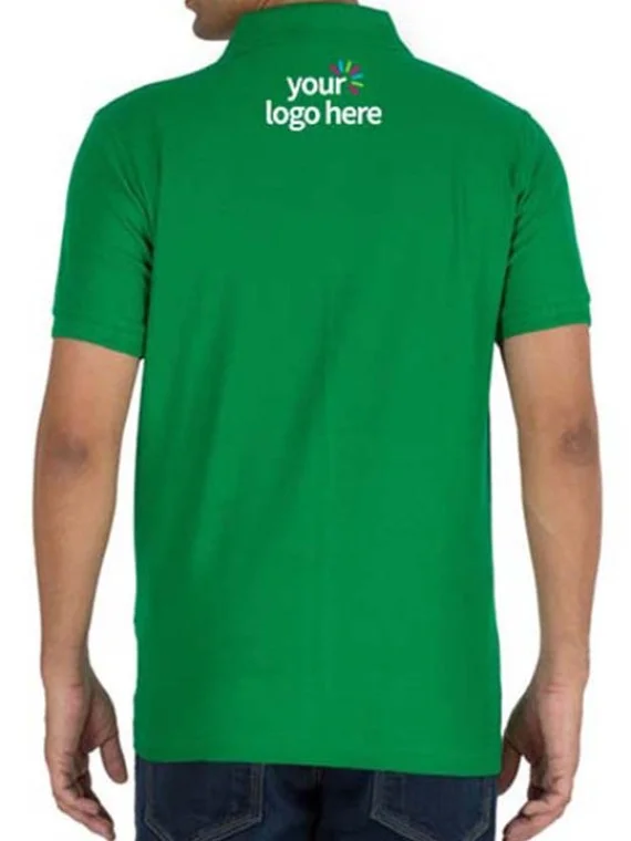 Personalized Polo Cotton T-Shirt Green