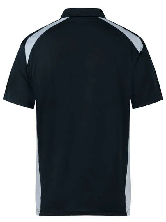 Dual Color Polo T-Shirt Gray & Black