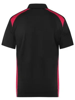 Dual Color Polo T-Shirt Red & Black