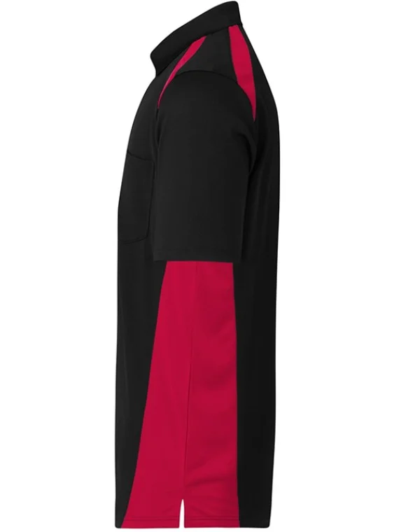 Dual Color Polo T-Shirt Red & Black