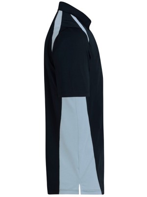 Dual Color Polo T-Shirt Gray & Black