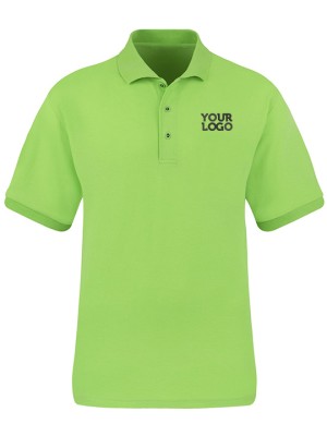 Personalized Polo T-Shirt Apple Green