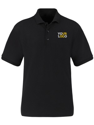 Personalized Polo T-Shirt Black