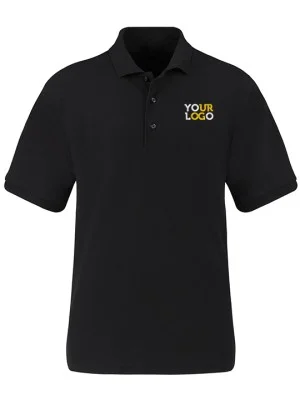 Personalized Polo T-Shirt Black Personalized Polo T-Shirt Black
