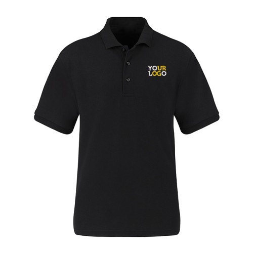 Personalized Polo T-Shirt Black