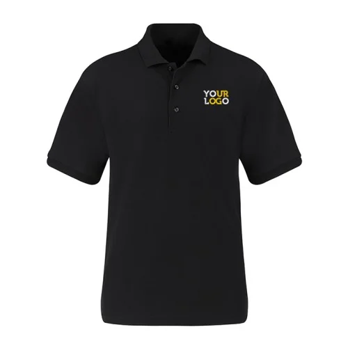 Personalized Polo T-Shirt Black