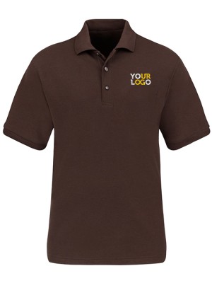 Personalized Polo T-Shirt Brown