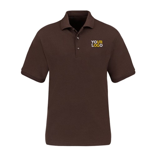 Personalized Polo T-Shirt Brown