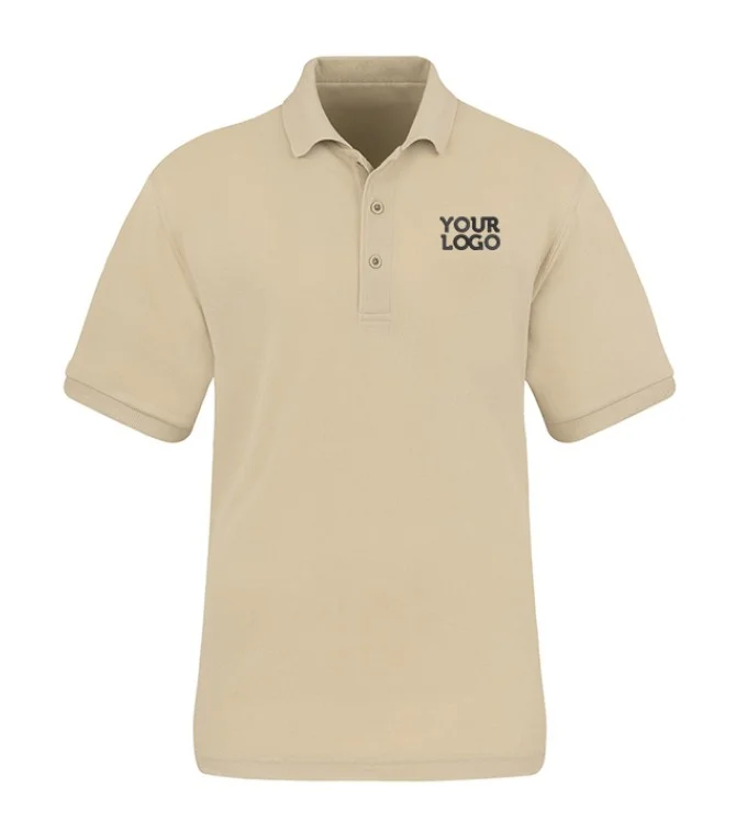 Personalized Polo T-Shirt Beige Personalized Polo T-Shirt Beige