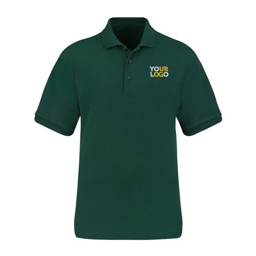 Personalized Polo T-Shirt Forest Green